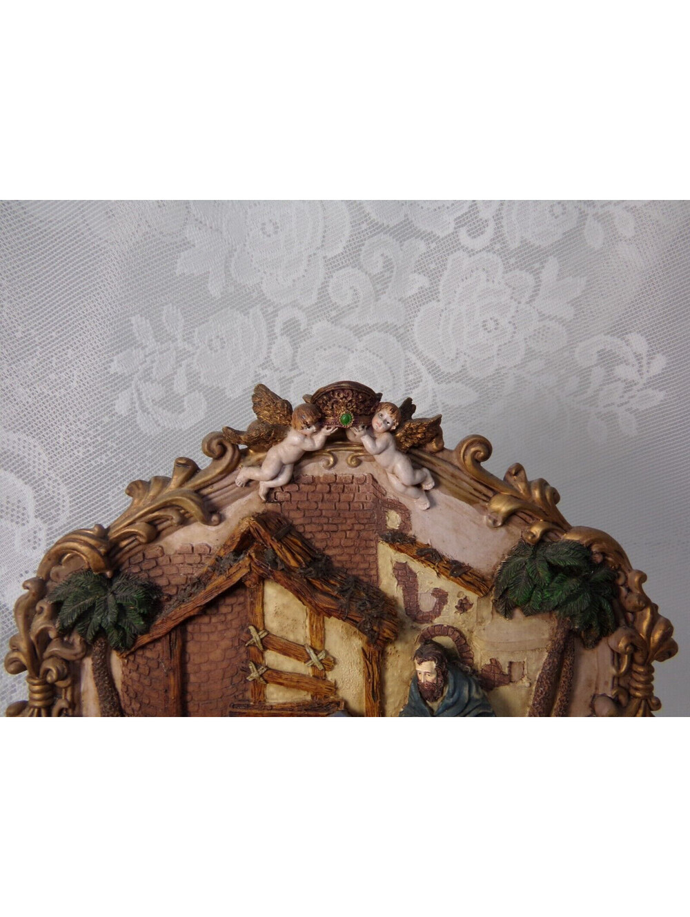 Christmas Ceramic Nativity Mary Joseph Jesus and the three king's Piece. - Picture 8 of 16